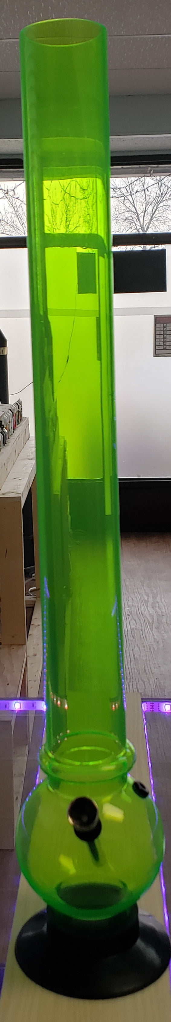 22 inch acrylic water bong