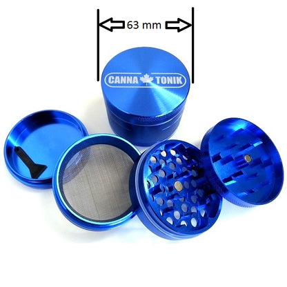 CANNATONIK ANODIZED ALUMINIUM GRINDER 63 MM